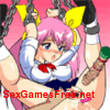 In this nice adult hentai game you can play with this cute girl's pussy. Don't hesitate to play with her wet pussy until she squirts. If you click on the yellow hair thing, it will remove all of her clothes. Type peach while playing, it will remove the symbol from her pussy. Have fun squirting her pussy.